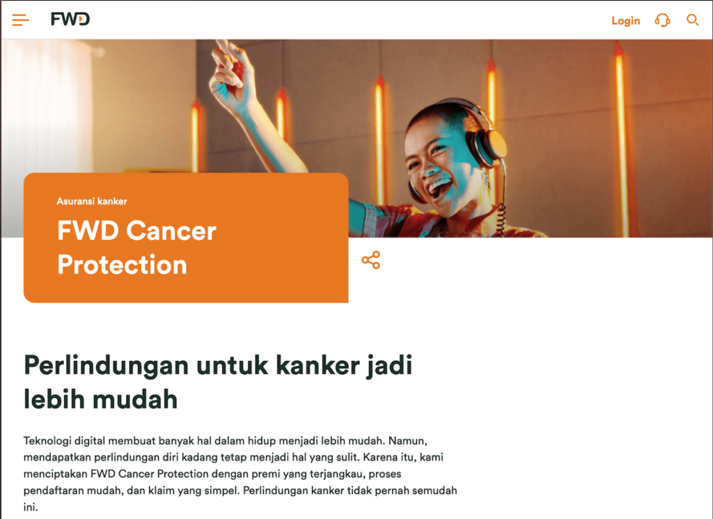 FWD Asuransi Kesehatan Kanker