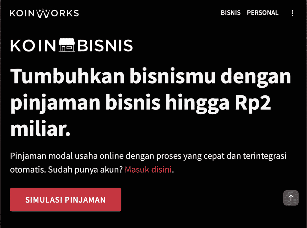 P2P Lending UMKM Koinworks