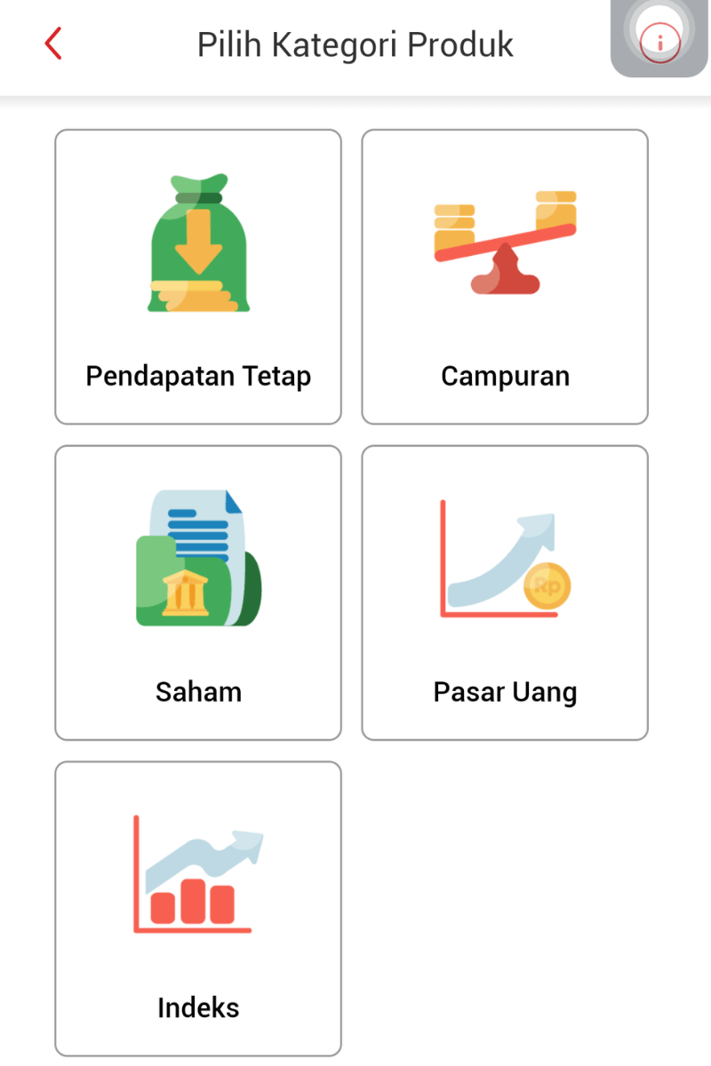 Reksadana OctoClicks Pilih Kategori
