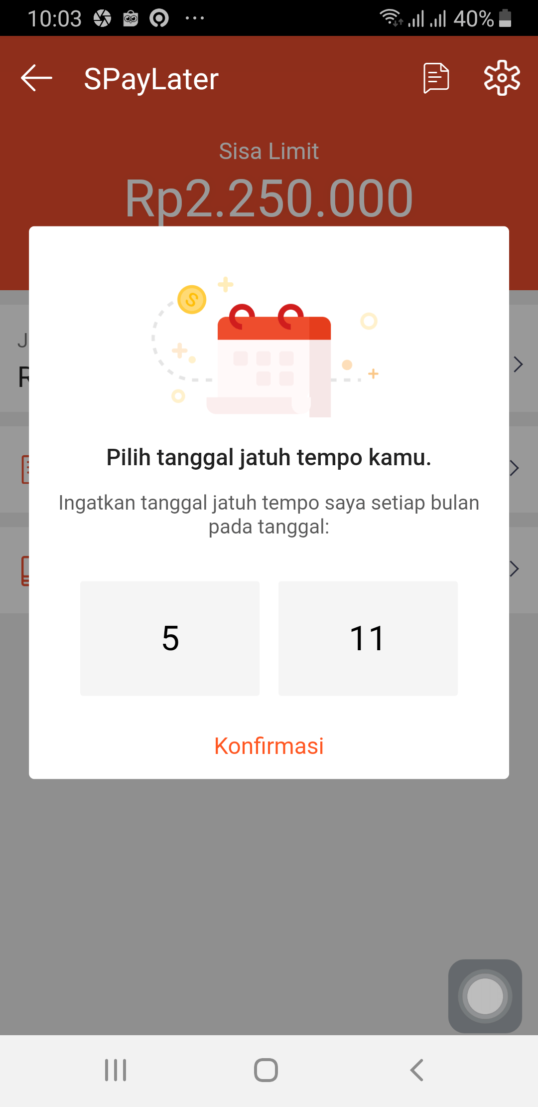 Tanggal Jatuh Tempo Shopee Paylater