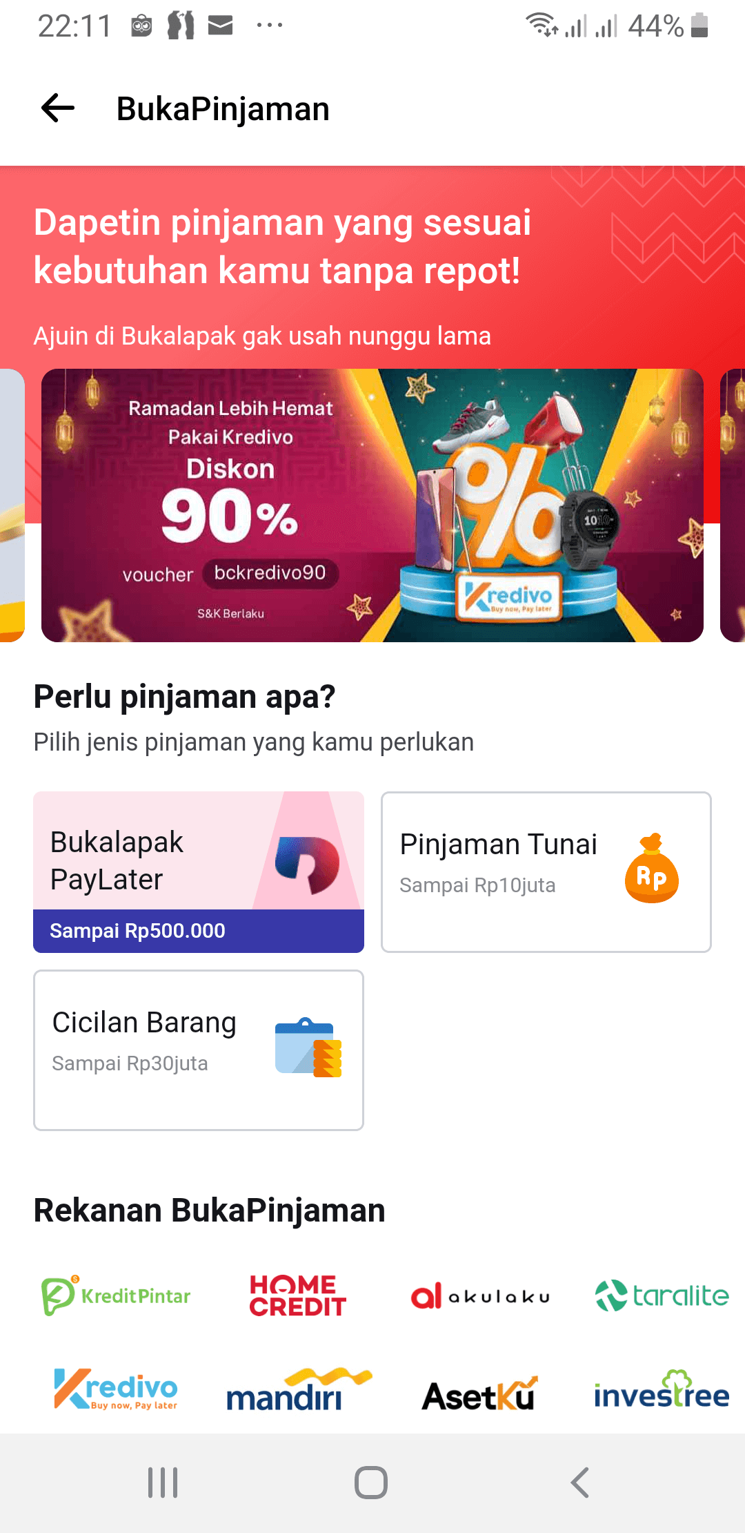 Aplikasi Bukalapak PayLater