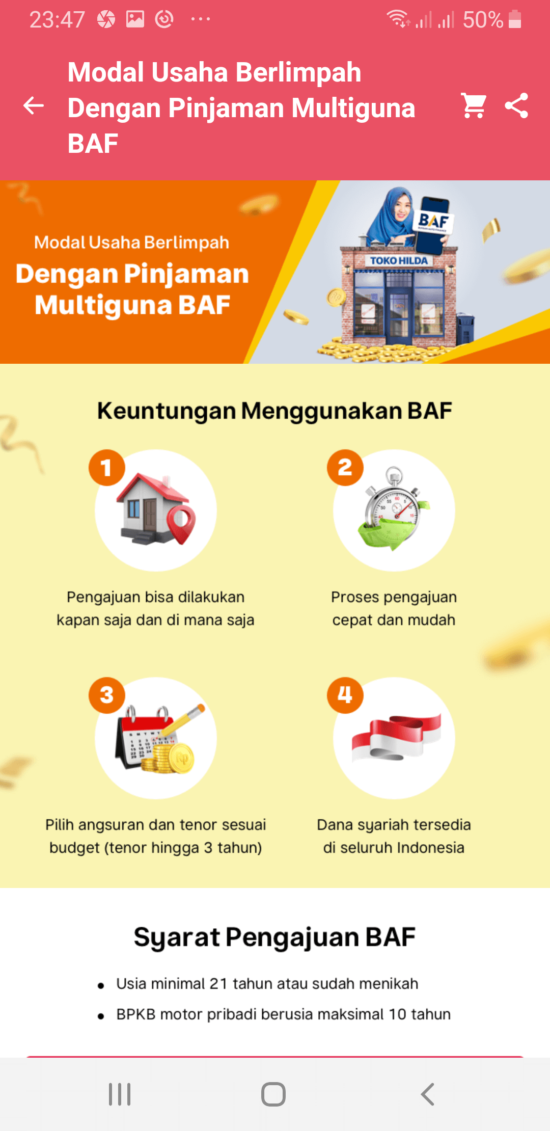 BAF Multiguna Cara Kredit Bukalapak