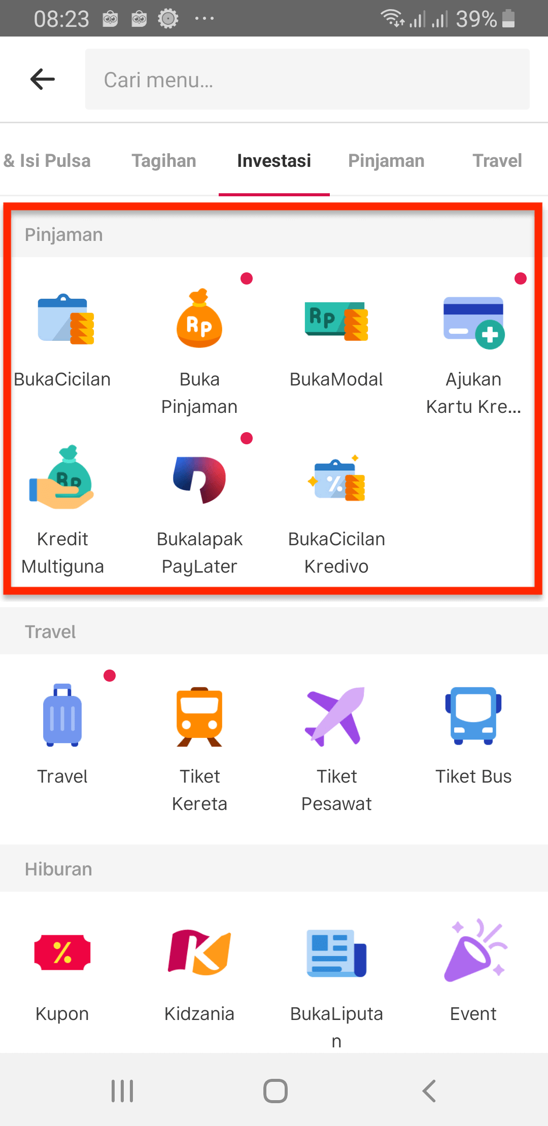Pilihan Cara Kredit Bukalapak