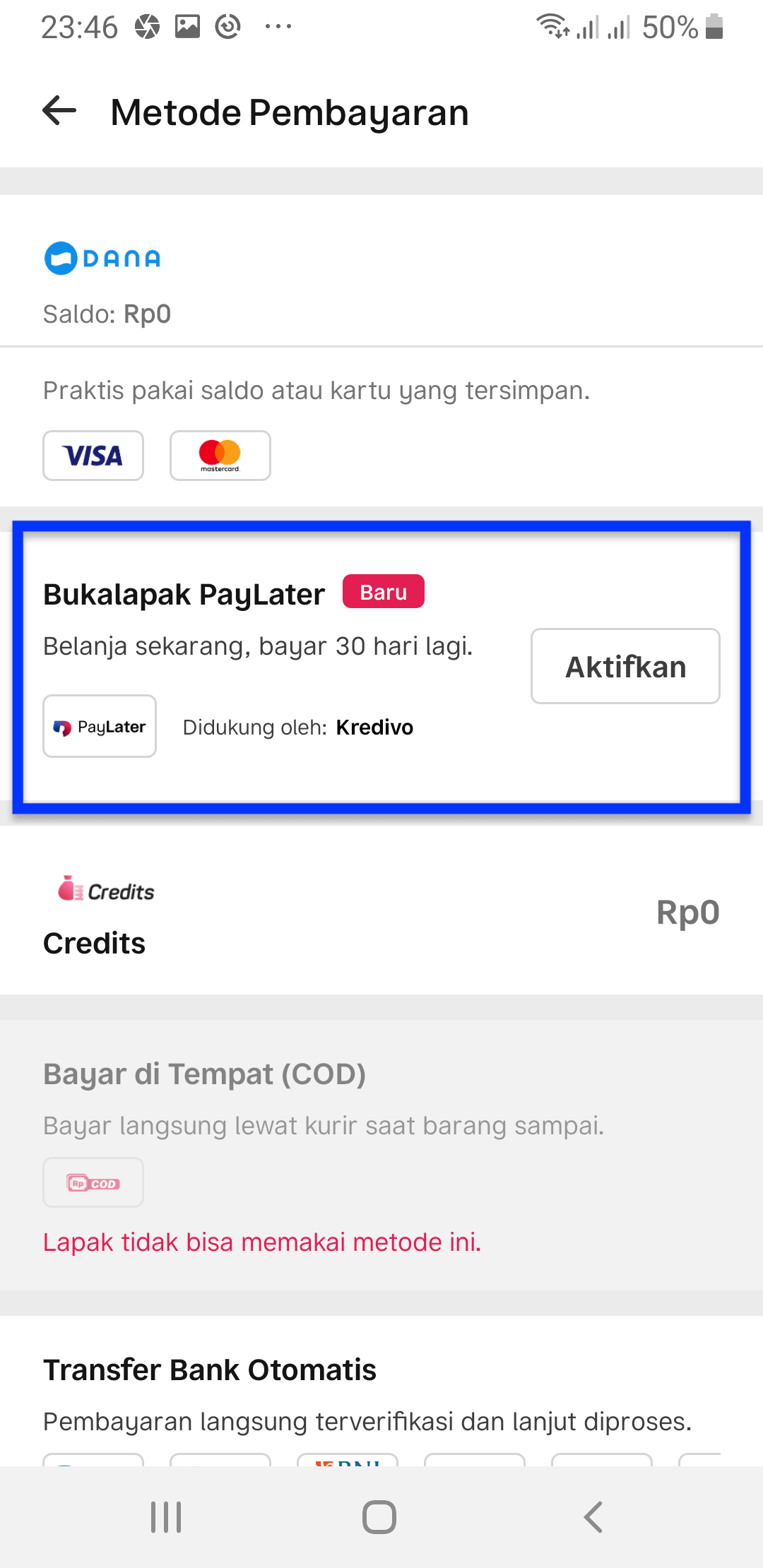PayLater BayarNanti Cara Kredit Bukalapak