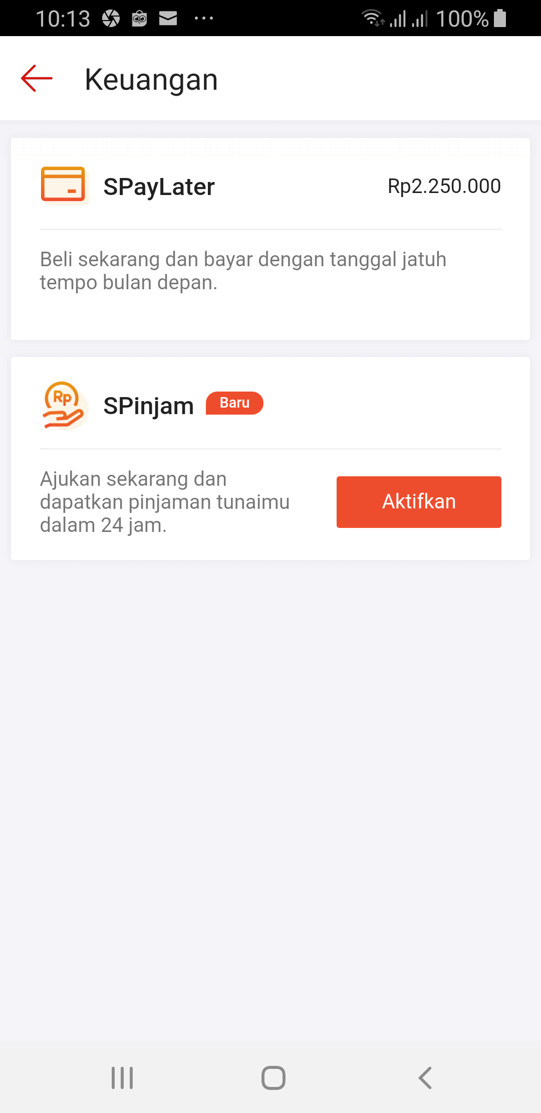 ShopPaylater Cara Kredit Shopee