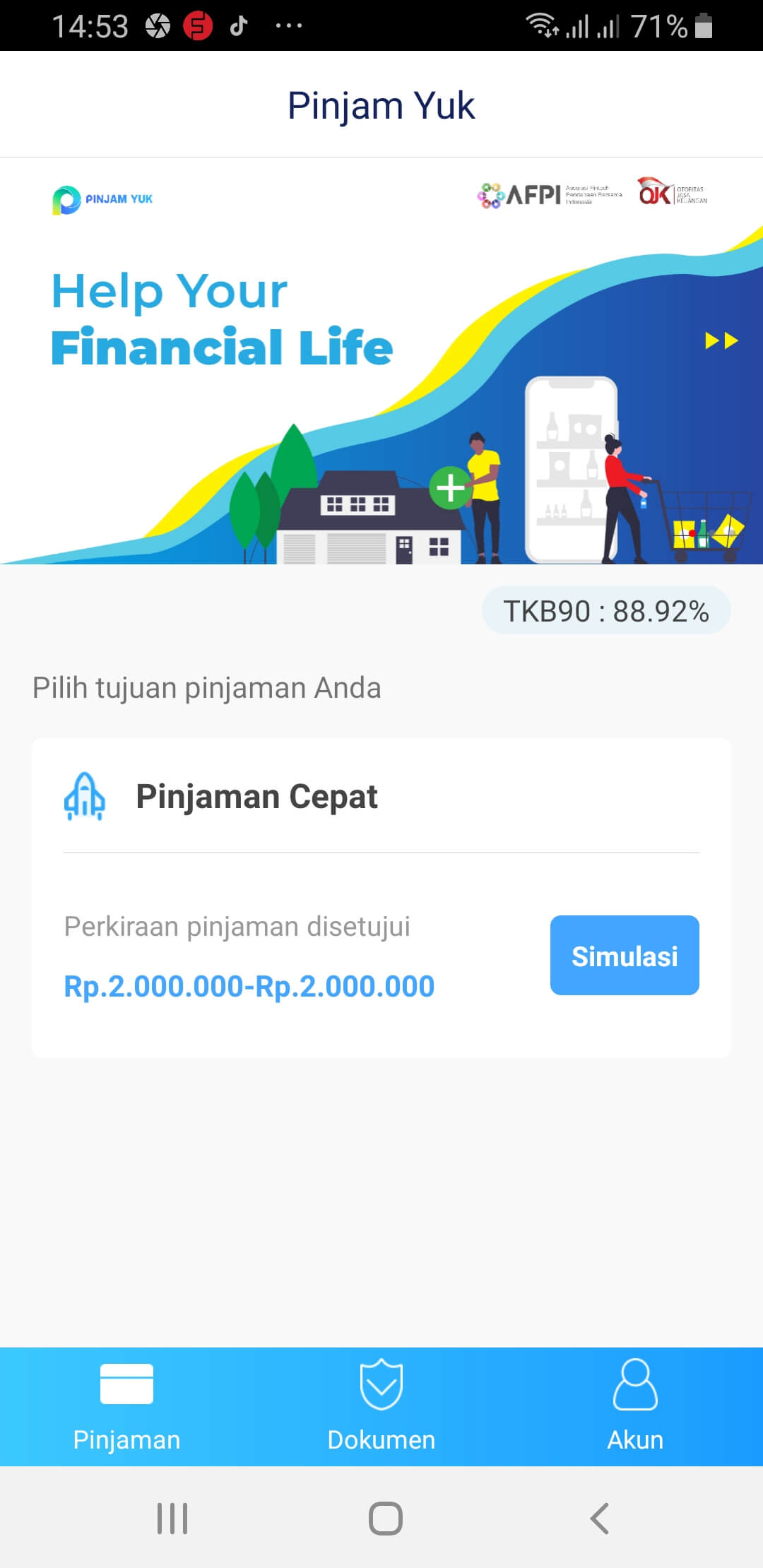 Aplikasi Pinjam Yuk Pinjaman Online