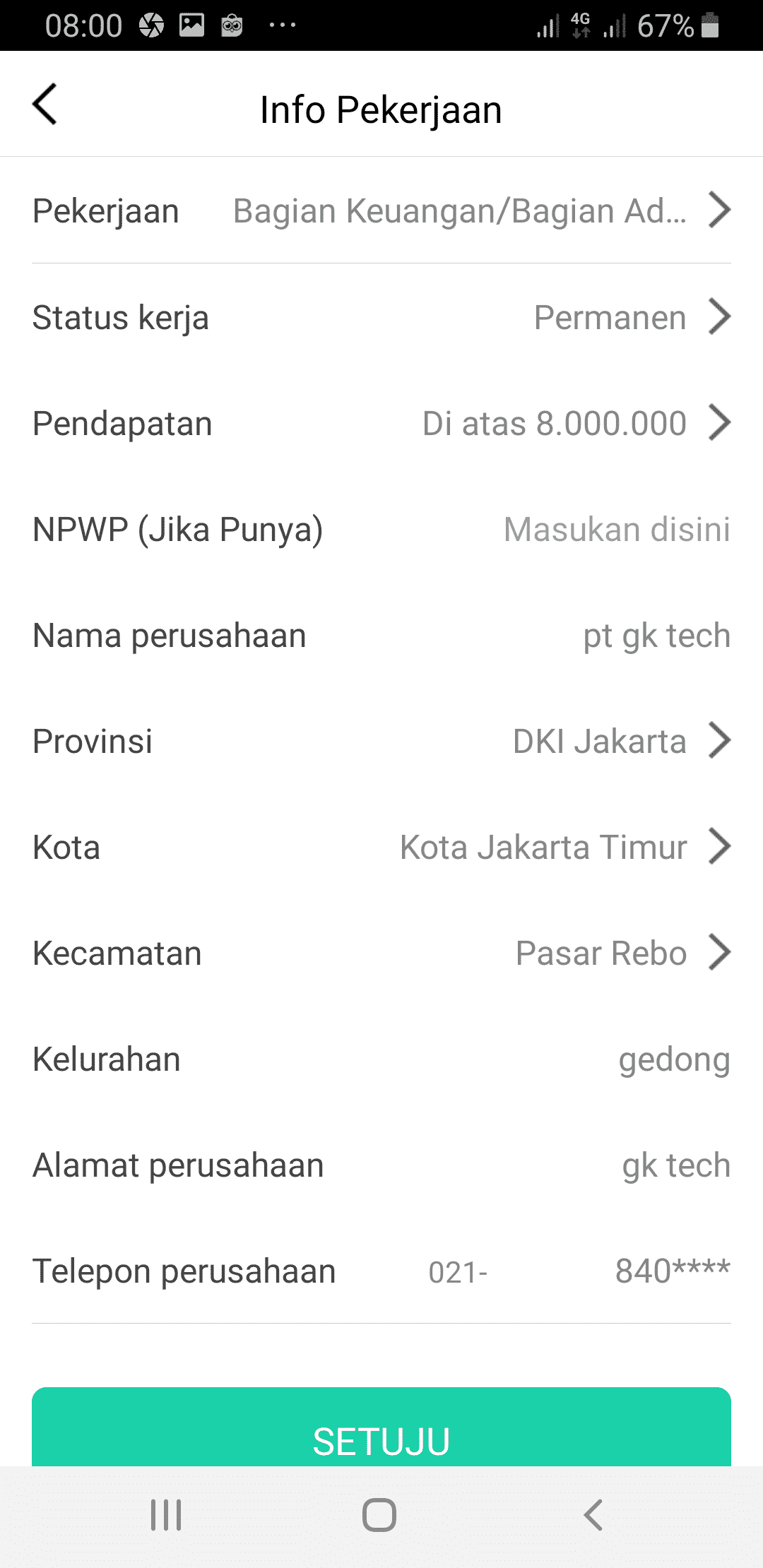 Info Pekerjaan Pinjam Yuk Pinjaman Online