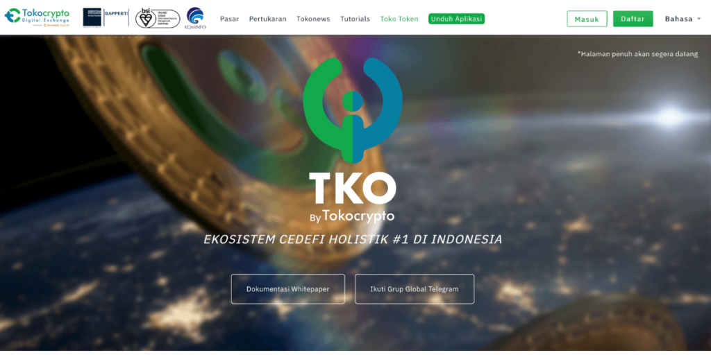 TokoCrypto TKO Koin