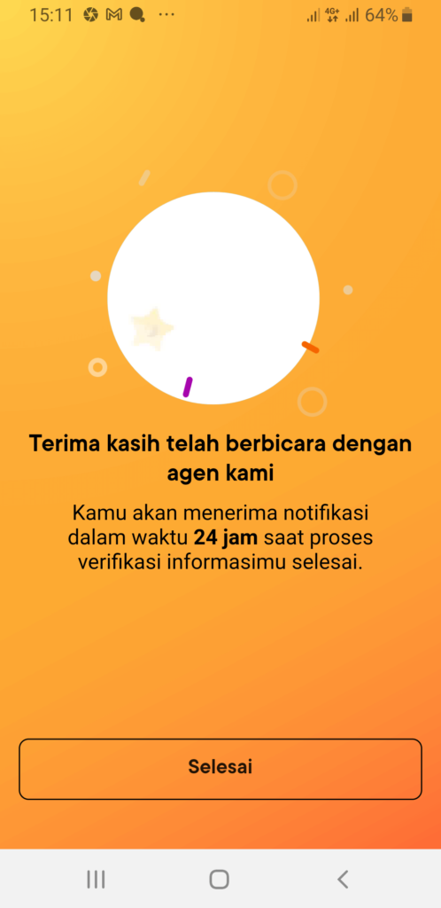 Jago Bank Digital Notifikasi 24 Jam