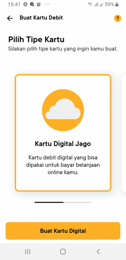 Jago Bank Digital Kartu Debit