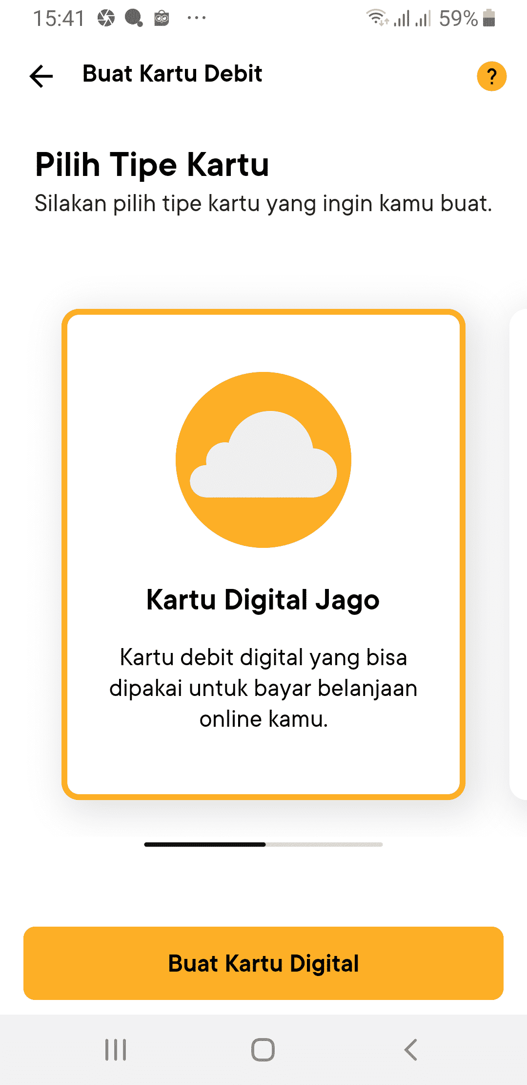 Jago Bank Digital Kartu Debit