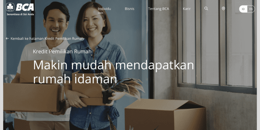 KPR BCA Pinjaman Rumah