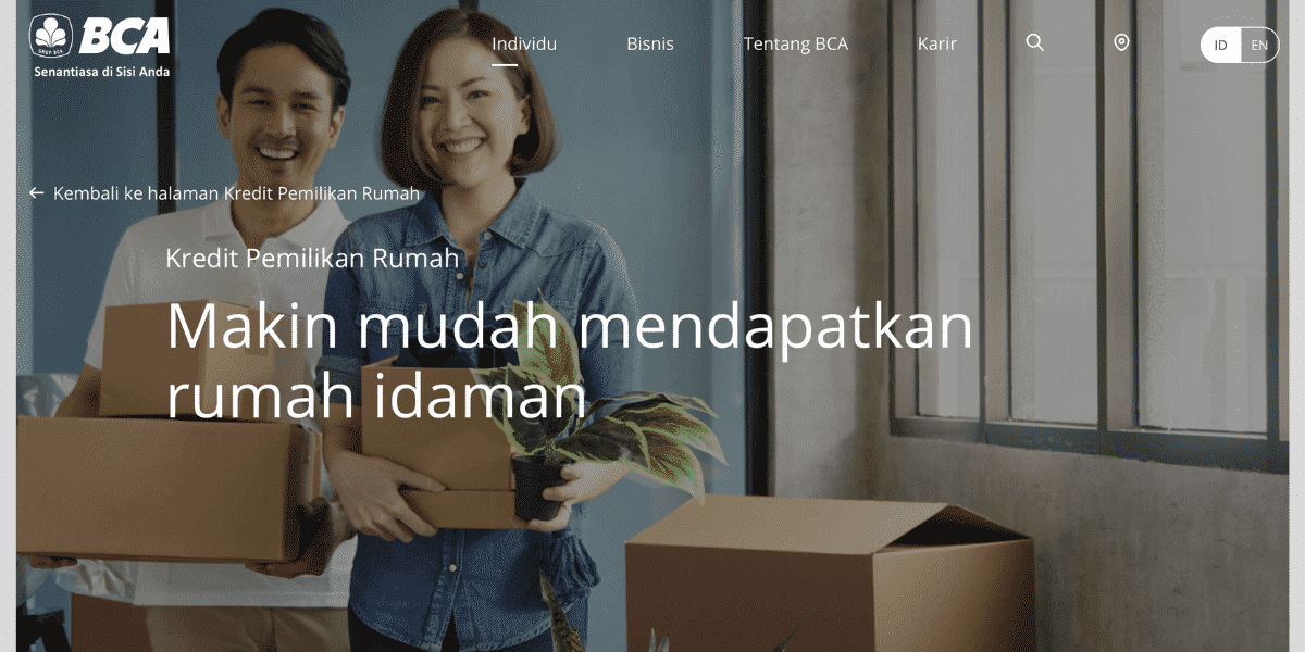 KPR BCA Pinjaman Rumah