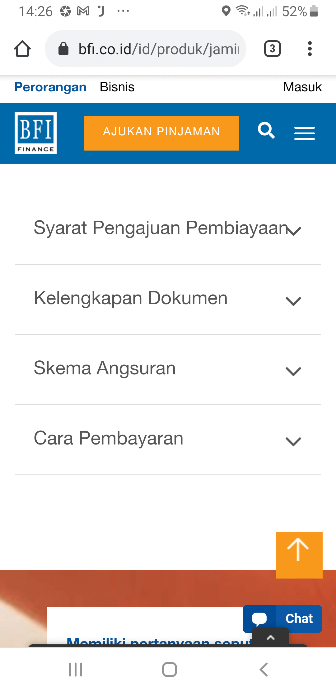 Syarat Ketentuan BFI Finance Kredit