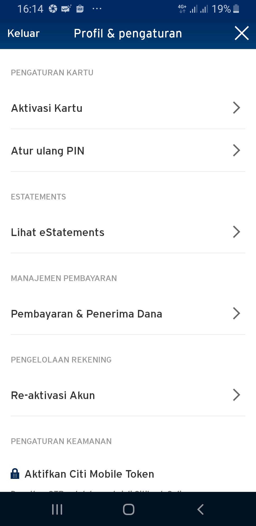 Merubah PIN Kartu Kredit
