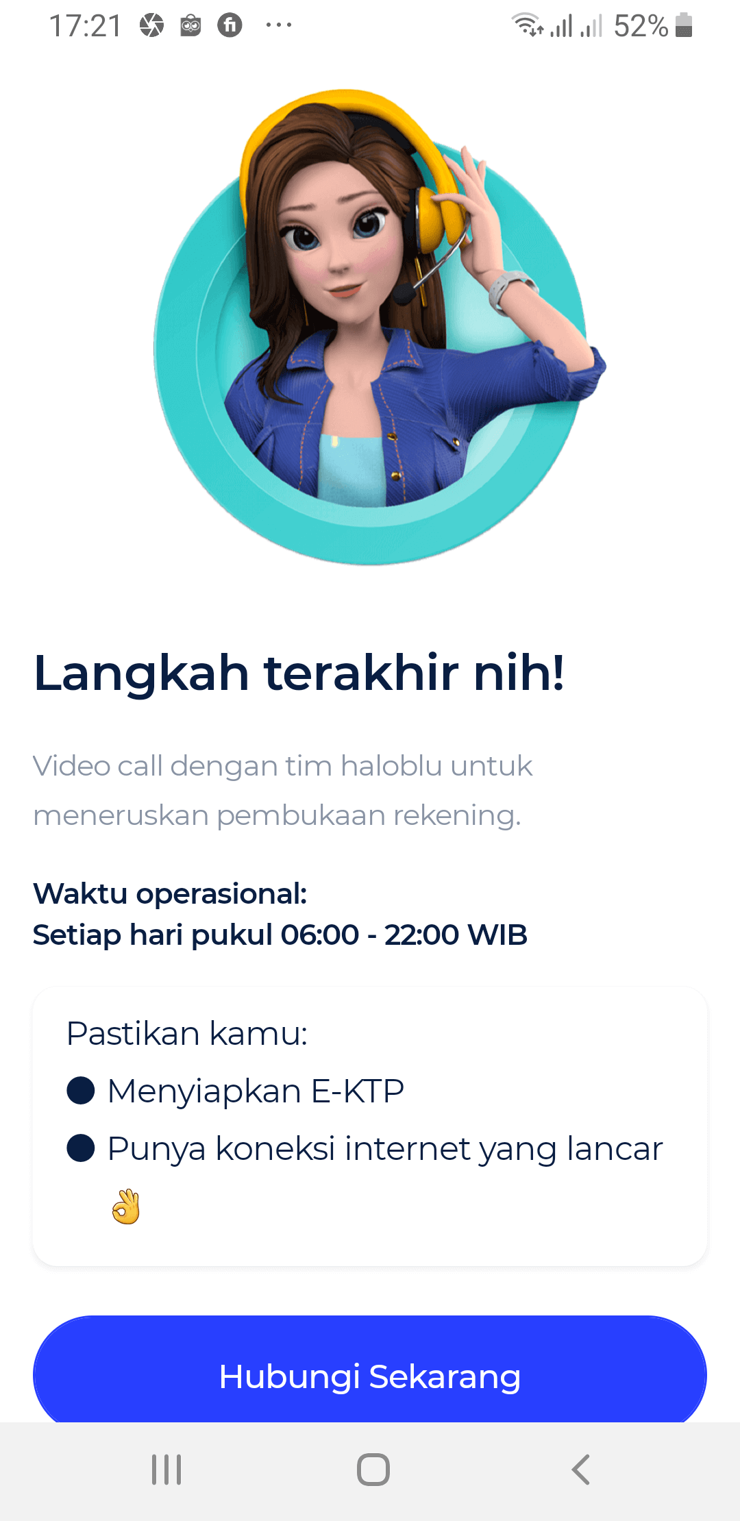 Video Call CS bLu BCA Digital