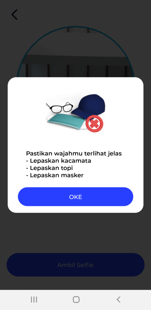 Ambil Foto Selfie bLu BCA Digital