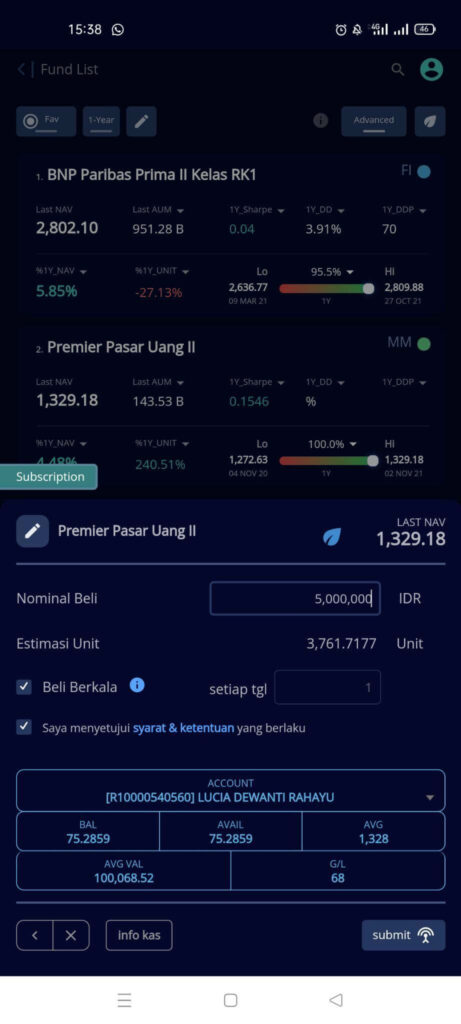 IPOT Indopremier Sekuritas Saham