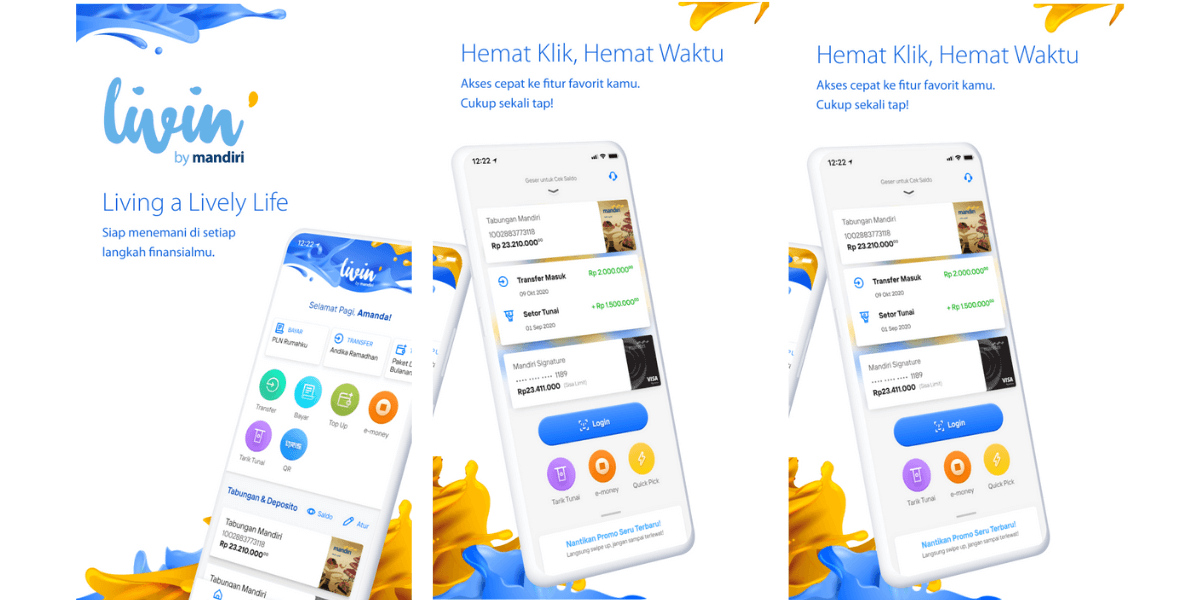 Aplikasi Livin by Mandiri