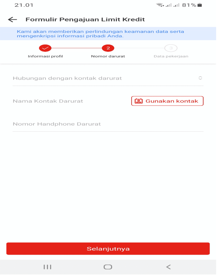 Kontak Darurat Akulaku