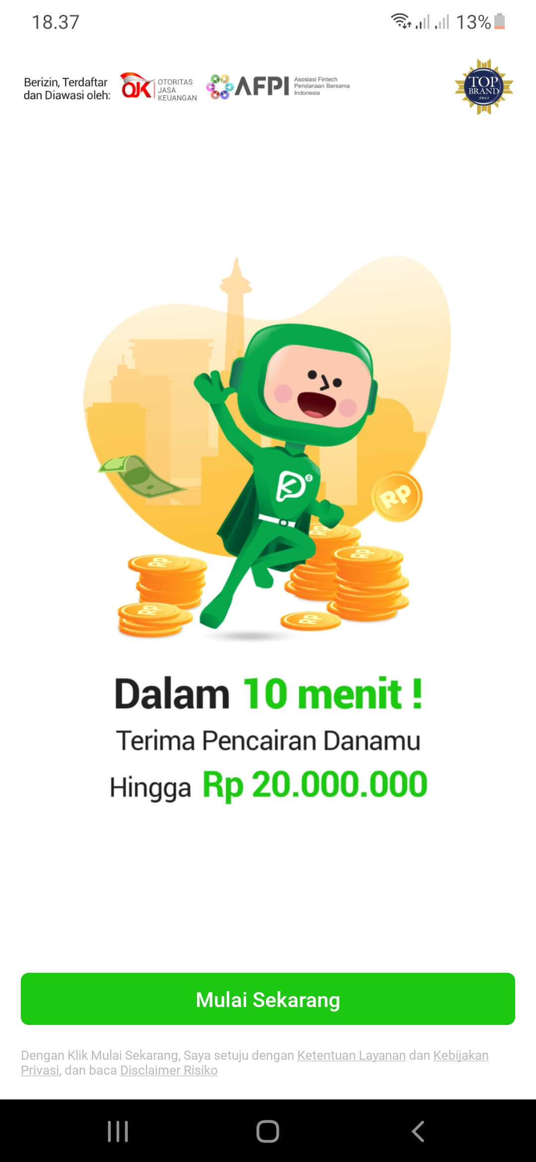 Aplikasi Pinjaman Kredit Pintar