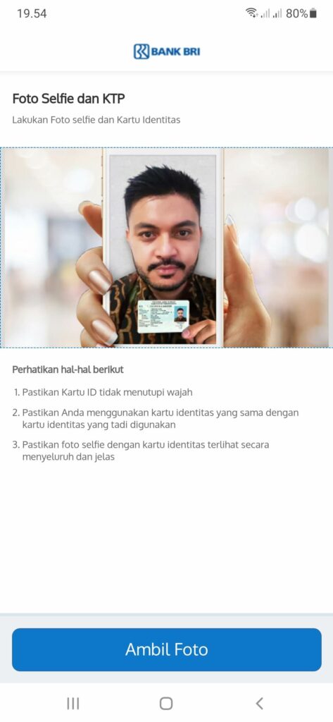 Rekaman Video Buka Rekening ATM BRI Online