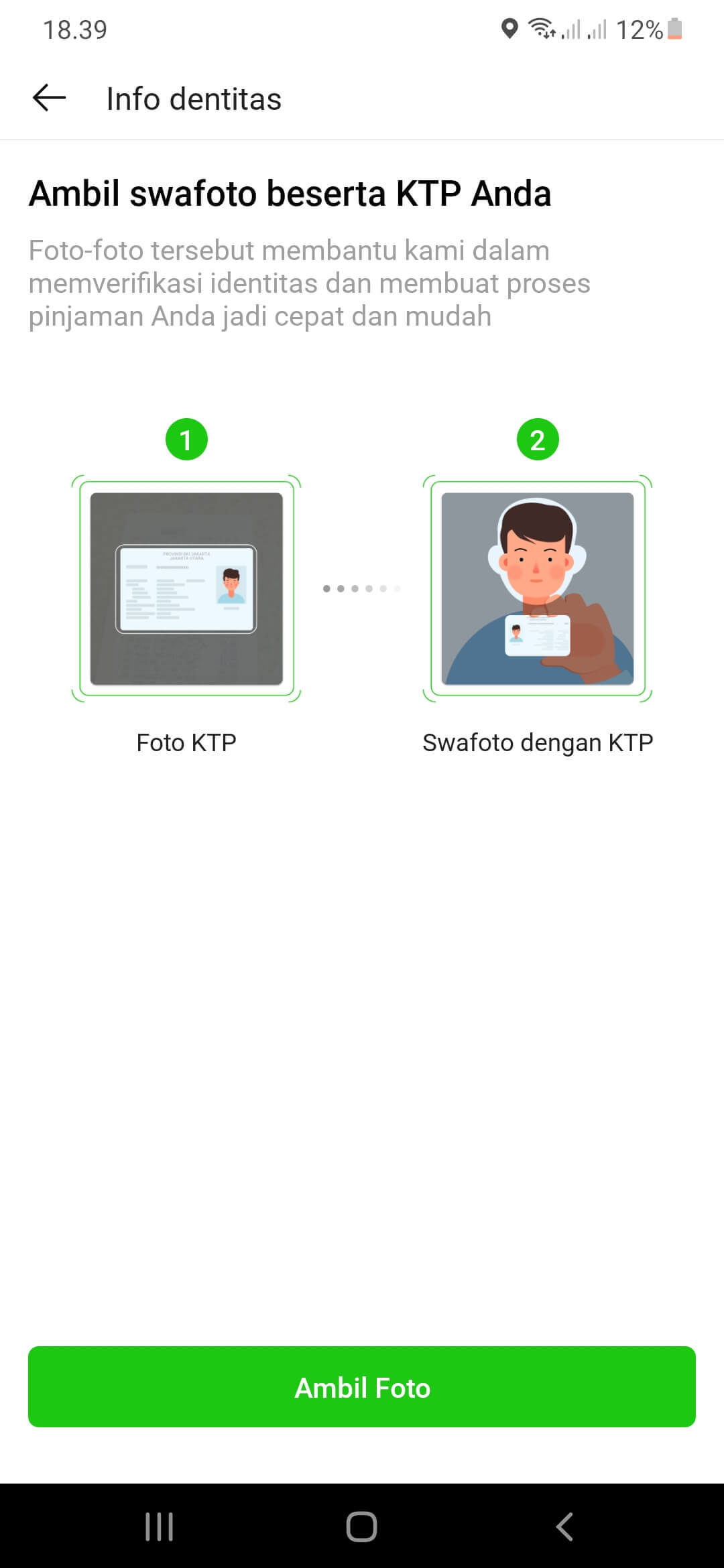 Foto KTP Kredit Pintar