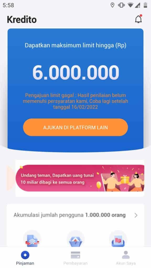 Keputusan Pinjaman Kredito 7