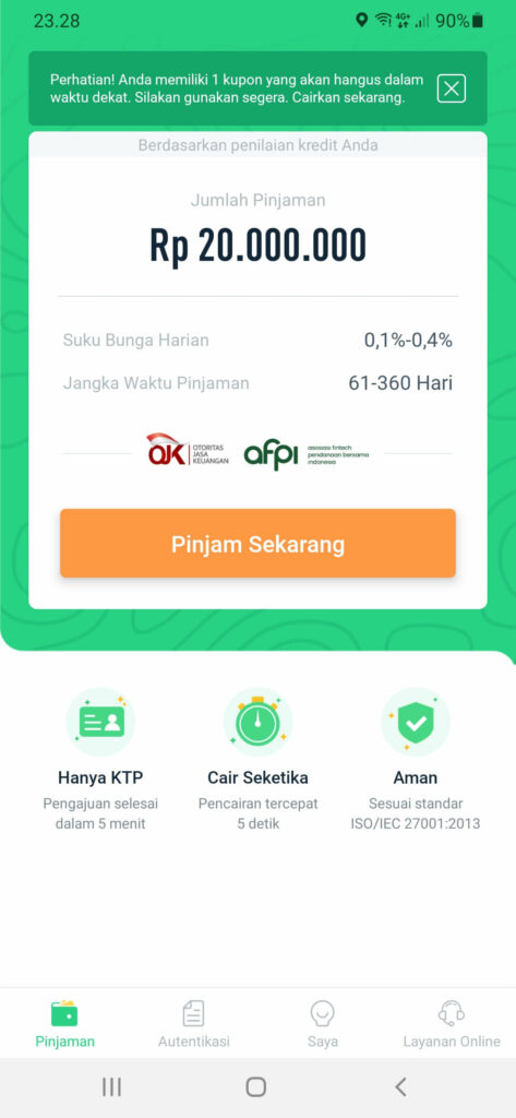 Mulai Ajukan Adapundi 4