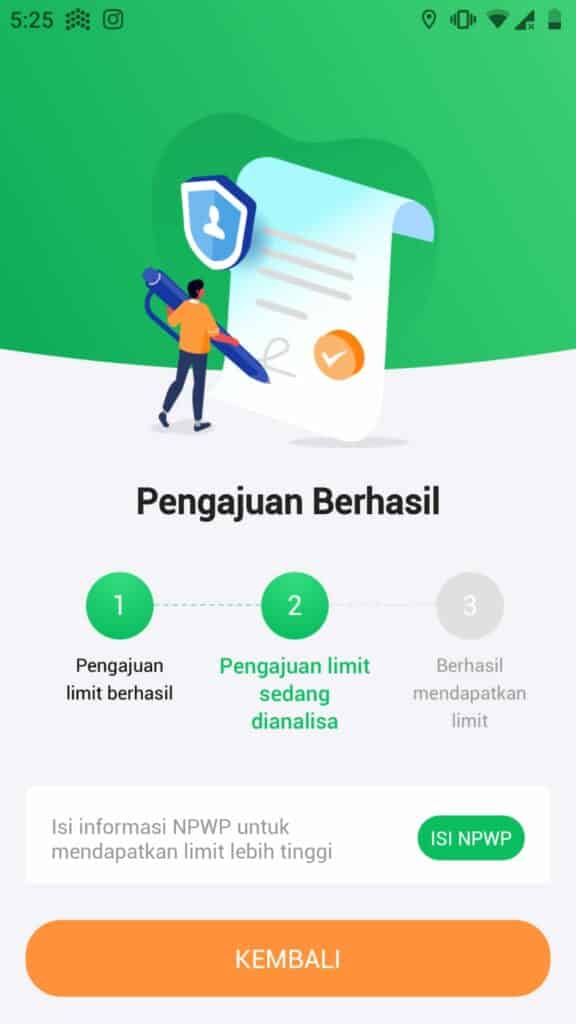 Pengajuan Diproses Kredito 6