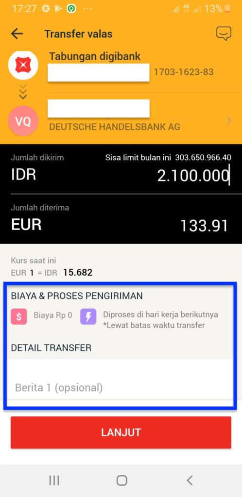 Gratis Biaya Transfer Valas